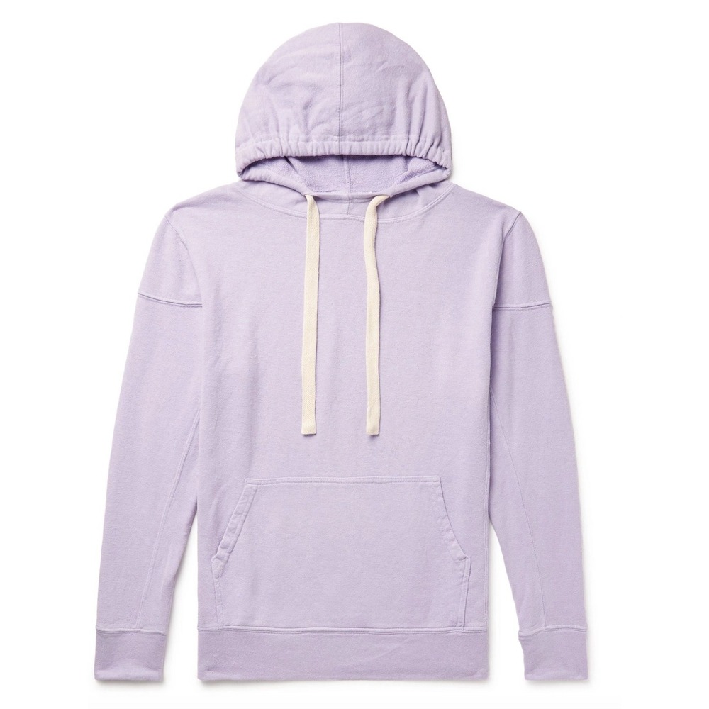 Jungmaven - Maui Garment-Dyed Hemp and Organic Cotton-Blend Jersey Hoodie Purple
